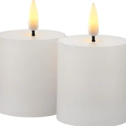 New 10 stk Sille LED bloklys, genopladelig Kunstige Stearinlys