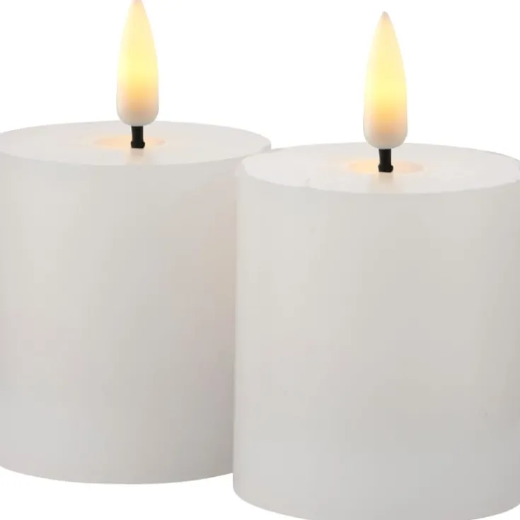 New 10 stk Sille LED bloklys, genopladelig Kunstige Stearinlys