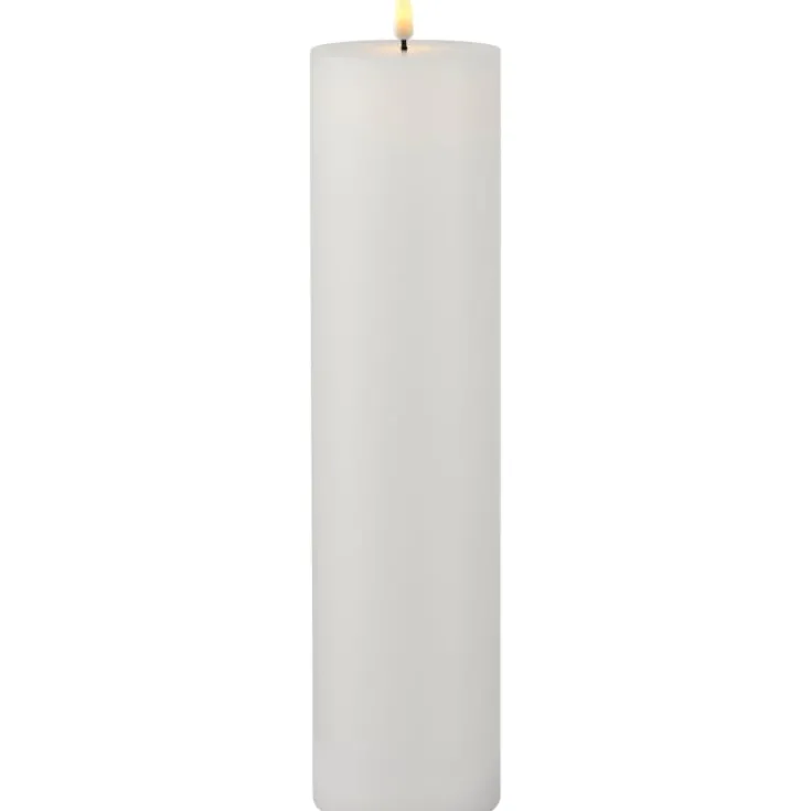 Discount 6 stk Sille LED bloklys, genopladelig Sirius|Kunstige Stearinlys