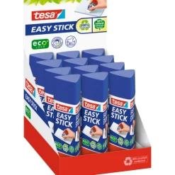 Outlet 12 stk Ecologo easystick limstift, 25 gram Fuge & Lim
