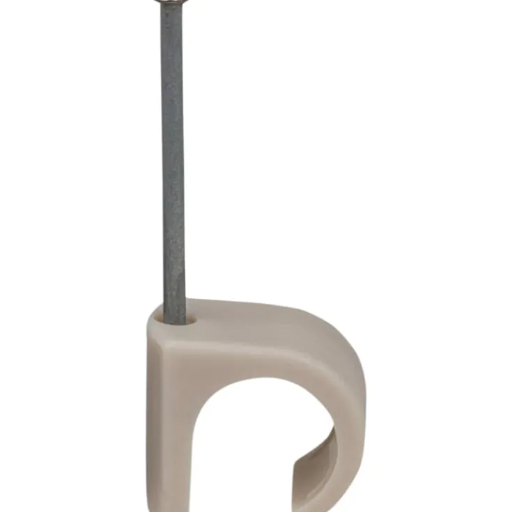Sale 100 stk kabelclips 14-20/45 mm, grå Kabelclips- & Bøjler