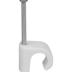 Hot 300 stk kabelclips 8-12/30 mm, hvid Kabelclips- & Bøjler