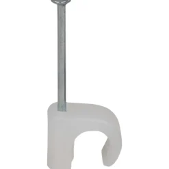 Discount 100 stk kabelclips 5-7/20 mm, natur Kabelclips- & Bøjler