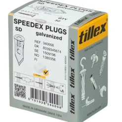 Online 50 stk Speedx plugs til gips, 9-13 mm Plugs & Kroge