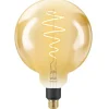 Sale 2 stk E27 globepære, 2000K-5000K, 6W, Ø20 cm Lyskilder|Led Pærer