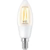 Hot 6 stk E14 kertepære, 2700K-6500K, 4,9W Lyskilder|Wiz