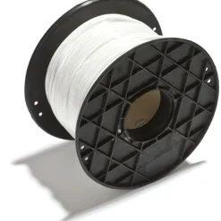 Sale Stofledning opmålt 2x0,75, hvid Stofledninger