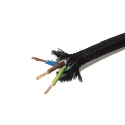 Outlet stofledning, 3G0,75 mm², , metervare Stofledninger
