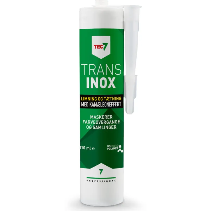 Hot Trans MS fugemasse, 310 ml, stål/Inox Fuge & Lim