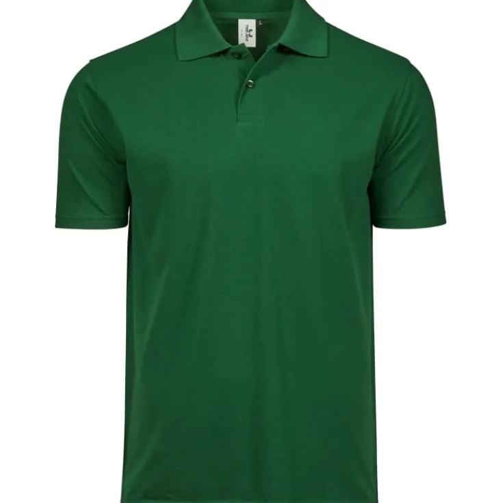New Power polohirt, grøn, tr. T-Shirts & Poloshirts