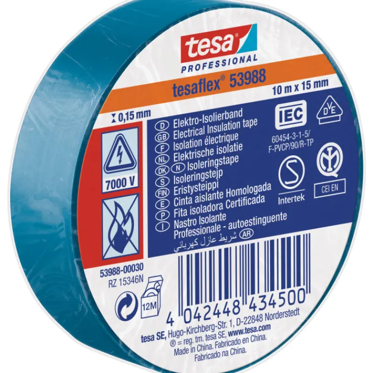 Clearance isoleringstape, blå, Tape