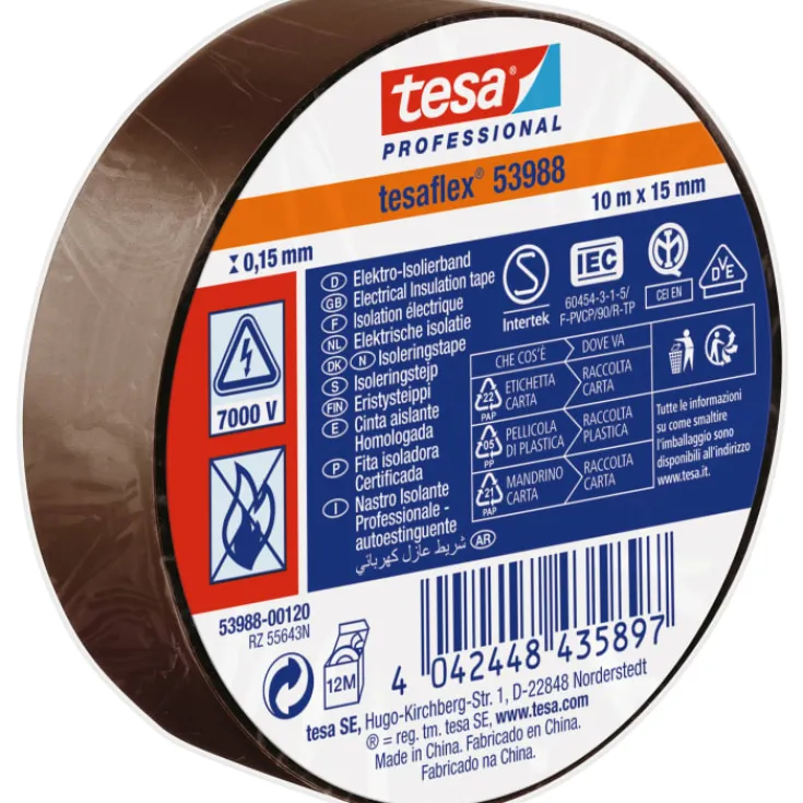isoleringstape, brun, Tape