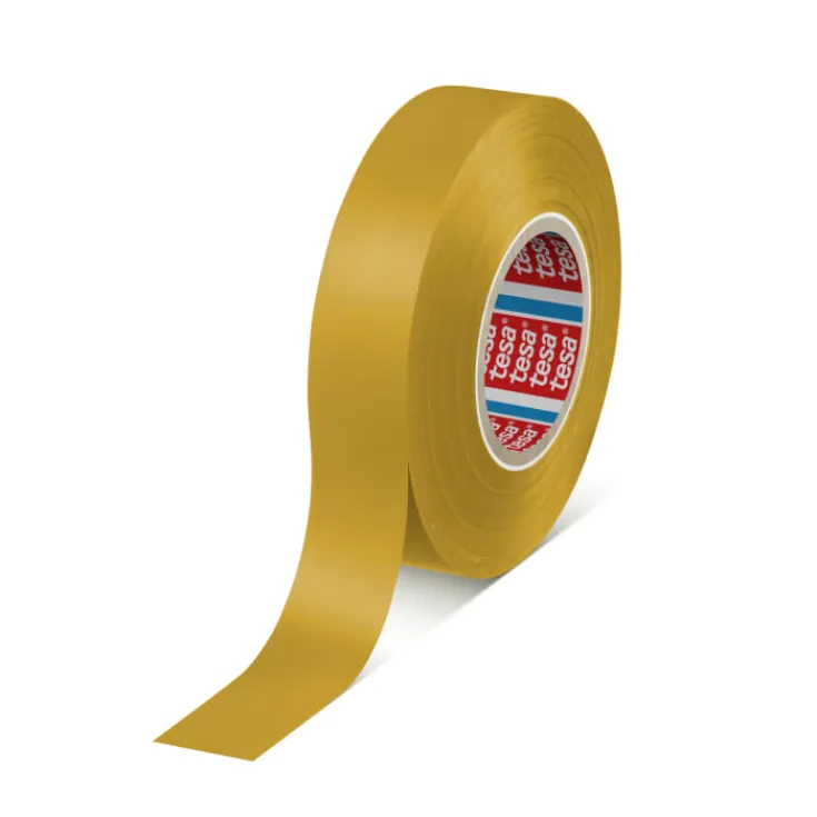 Outlet isoleringstape, gul, Tape