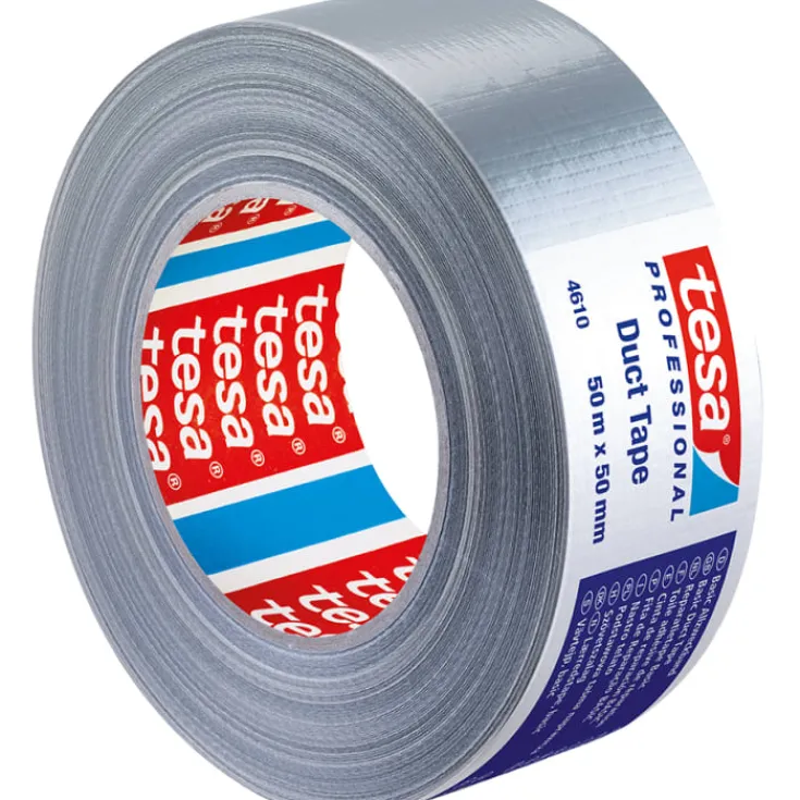 Discount 4610 lærredstape, grå, 50 mm, 50 meter Tape