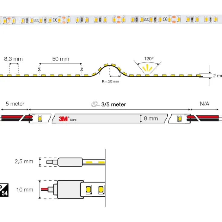 Best The Light Group Garage udendørs LED strip, Led Strips