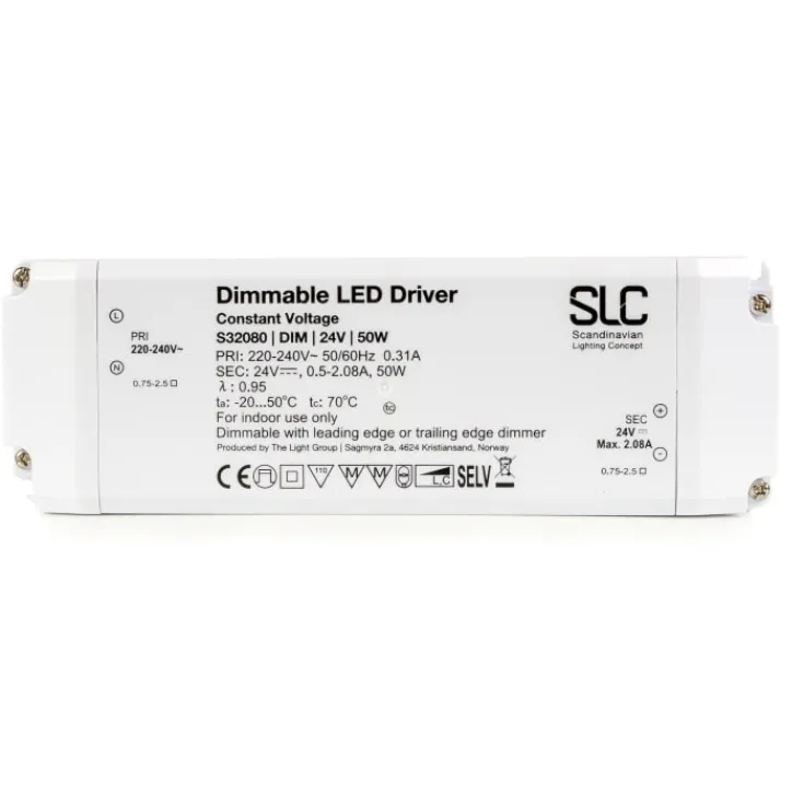 Outlet The Light Group LED driver, dæmpbar, Transformere & Drivere