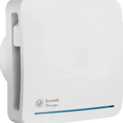 Best Ecoair badventilator, fugtstyring, timer, Ø100 mm, hvid Thermex|Badeværelsesventilatorer