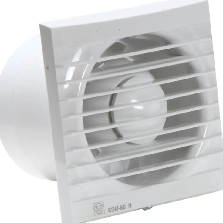 Clearance EDM 80 badventilator, timer, Ø100 mm, hvid Thermex|Badeværelsesventilatorer