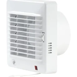 EDM 100HZ badventilator, fugtstyring, Ø100 mm, hvid Thermex|Badeværelsesventilatorer