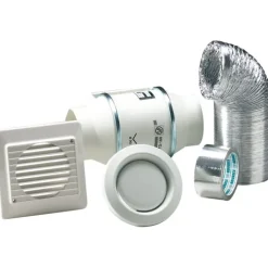 Online kanalventilator, TD 160/100 Kit, hvid Thermex|Badeværelsesventilatorer