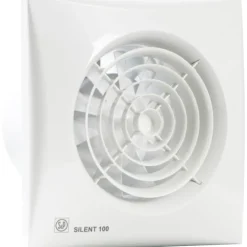 Online Silent 100CHRZ badventilator, fugtstyring, timer, Ø100 mm, hvid Thermex|Badeværelsesventilatorer