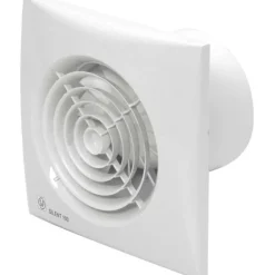 Clearance Silent 300CRZ badventilator, timer Ø150 mm, hvid Thermex|Badeværelsesventilatorer
