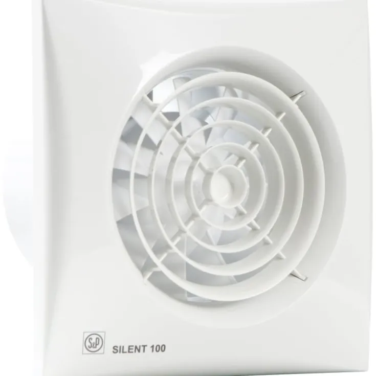 Online Silent 100CZ badventilator, Ø100 mm, hvid Thermex|Badeværelsesventilatorer