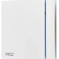 Clearance Silent 100 Design badventilator, fugtstyring, timer, Ø100 mm, hvid Thermex|Badeværelsesventilatorer