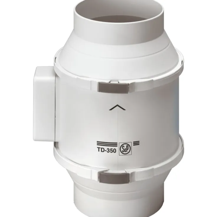 Online TD 160/100T kanalventilator, timer, Ø100 mm Thermex|Badeværelsesventilatorer