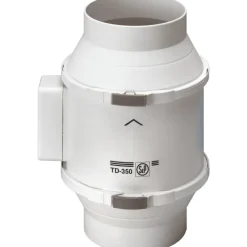 Clearance TD 350/125T kanalventilator, timer, Ø125 mm Thermex|Badeværelsesventilatorer