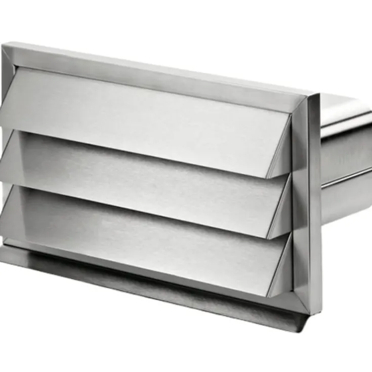Sale udvendig rist til fladkanal, rustfrit stål, 290x160 mm Ventilationsriste|Thermex