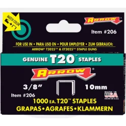 Best T2025 hæfteklammer flad 5000 stk, Ø8/10 mm Kabelclips- & Bøjler