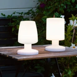 Outlet Dora udendørs genopladelig bordlampe Udendørs Bordlamper|Udendørs Batterilamper