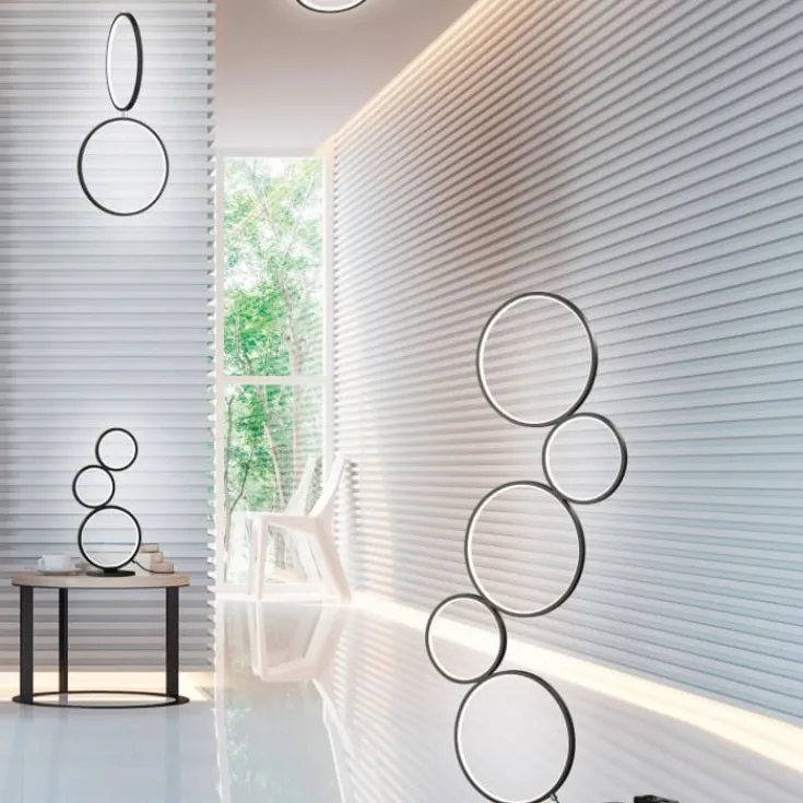 New Rondo gulvlampe, sort, Gulvlamper