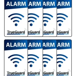 New alarm klistermærke Alarmsystemer & Tyverisikring
