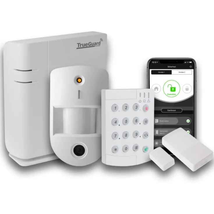 Discount Smartbox Alarm startpakke med dyreimmun fotosensor Alarmsystemer & Tyverisikring