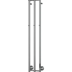 Outlet Plus 3 Steel håndklædetørrer, el, 28x150 cm, Håndklædetørrer