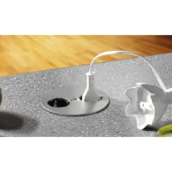 Online Twist Schuko stikkontakt for indbygning med dobbeltudtag Stikkontakter