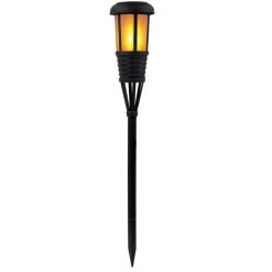 Discount Bamboo solcelle fakkel, 50 cm Solcellelamper|Udendørs Batterilamper