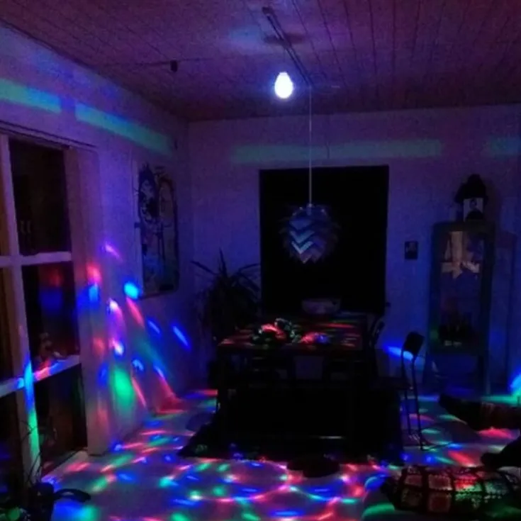 E27 discopære, 3W Diskolys