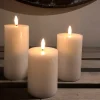 Outlet LED bloklys, batteri Kunstige Stearinlys
