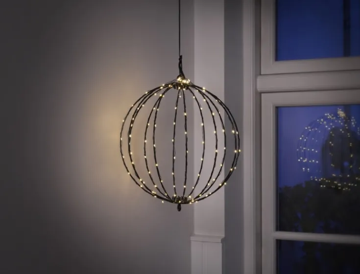 Discount lyskugle, 120 lys, Ø30 cm Julepynt Med Lys