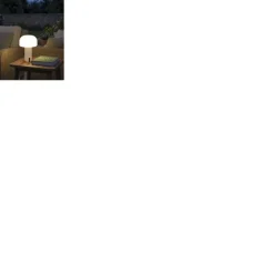 Outlet Shape genopladelig bordlampe, Udendørs Batterilamper