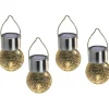 Best solcelle glaskugler, 4-pak Solcellelamper|Havelamper
