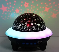 Discount stjernehimmel lampe med højtaler Diskolys
