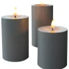 Discount udendørs LED bloklys, batteri Kunstige Stearinlys