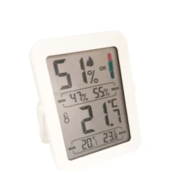 Clearance Ventus digital temometer WA115, hvid Vejrstationer & Regnmålere