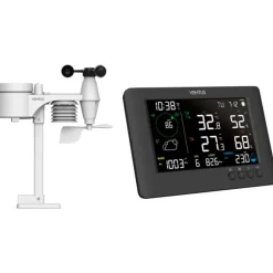 Hot Ventus vejrstation W815, farvedisplay Vejrstationer & Regnmålere