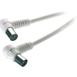 Discount antennekabel vinklet 90dB, Antennekabler