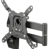 Hot drejebeslag 2-armet 43"/25kg, sort Tv Ophæng & -Stativer